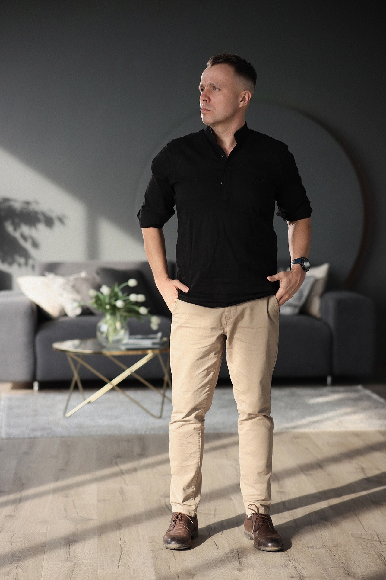 Мужской портрет. Фотограф Александр Калинин