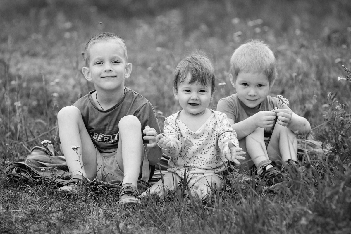 Дети. Фотограф Антон Швец — Монохромная реальность