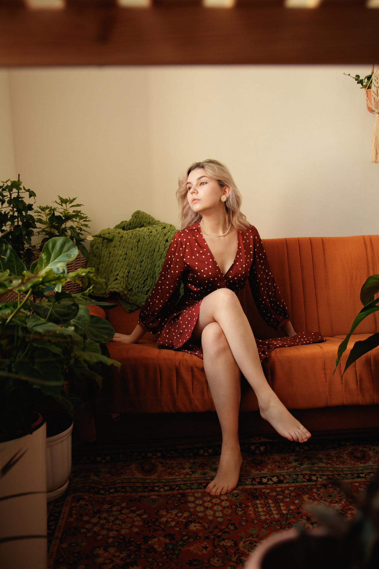 Красный сарафан. Фотограф в Самаре Юля Борщ