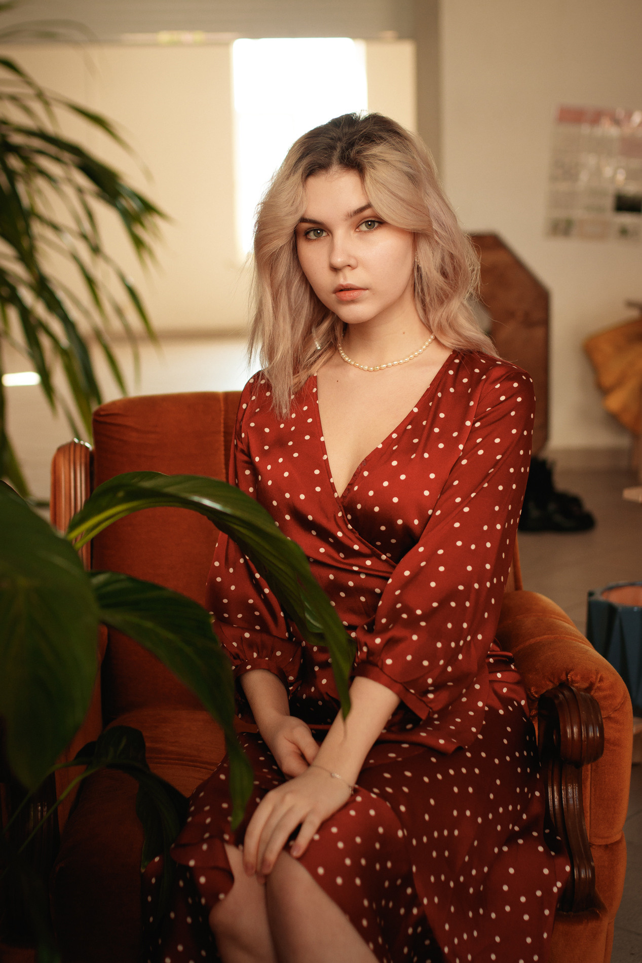 Красный сарафан. Фотограф в Самаре Юля Борщ