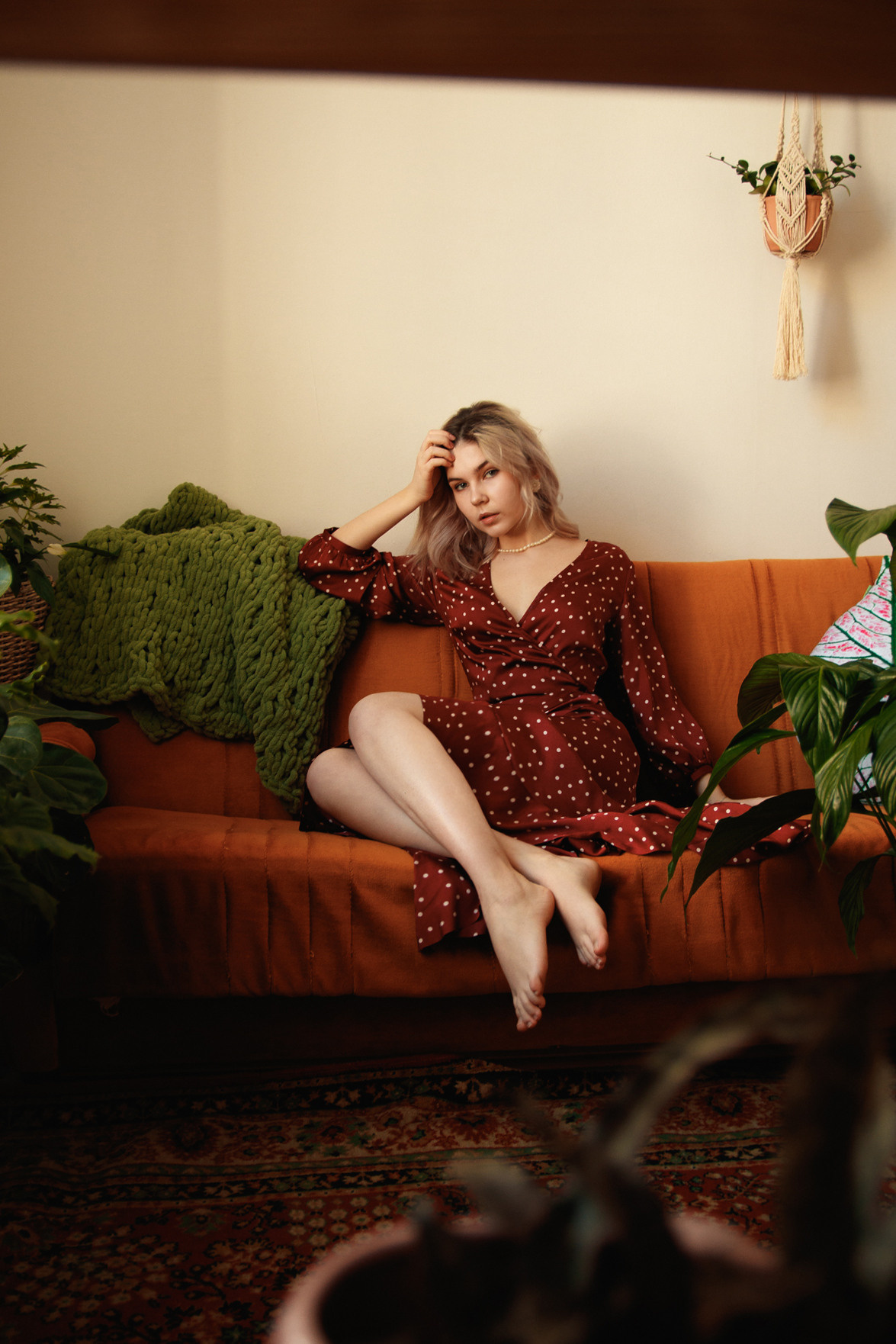 Красный сарафан. Фотограф в Самаре Юля Борщ