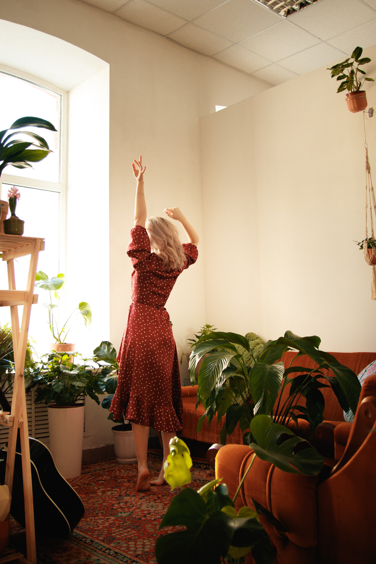 Красный сарафан. Фотограф в Самаре Юля Борщ