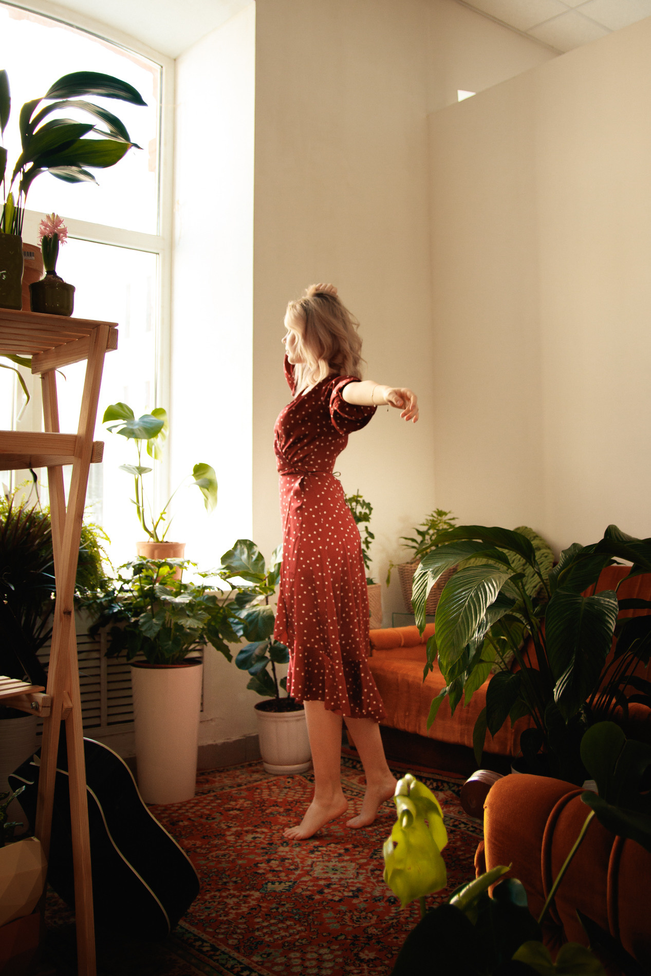 Красный сарафан. Фотограф в Самаре Юля Борщ