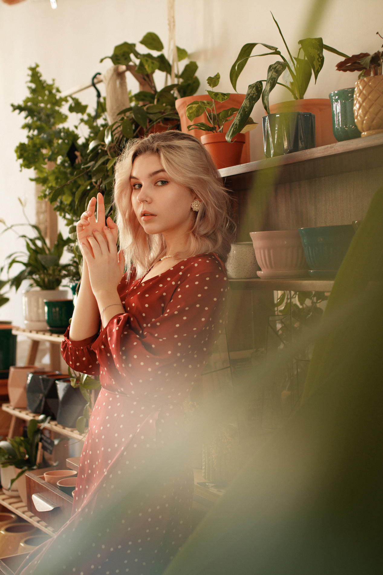 Красный сарафан. Фотограф в Самаре Юля Борщ