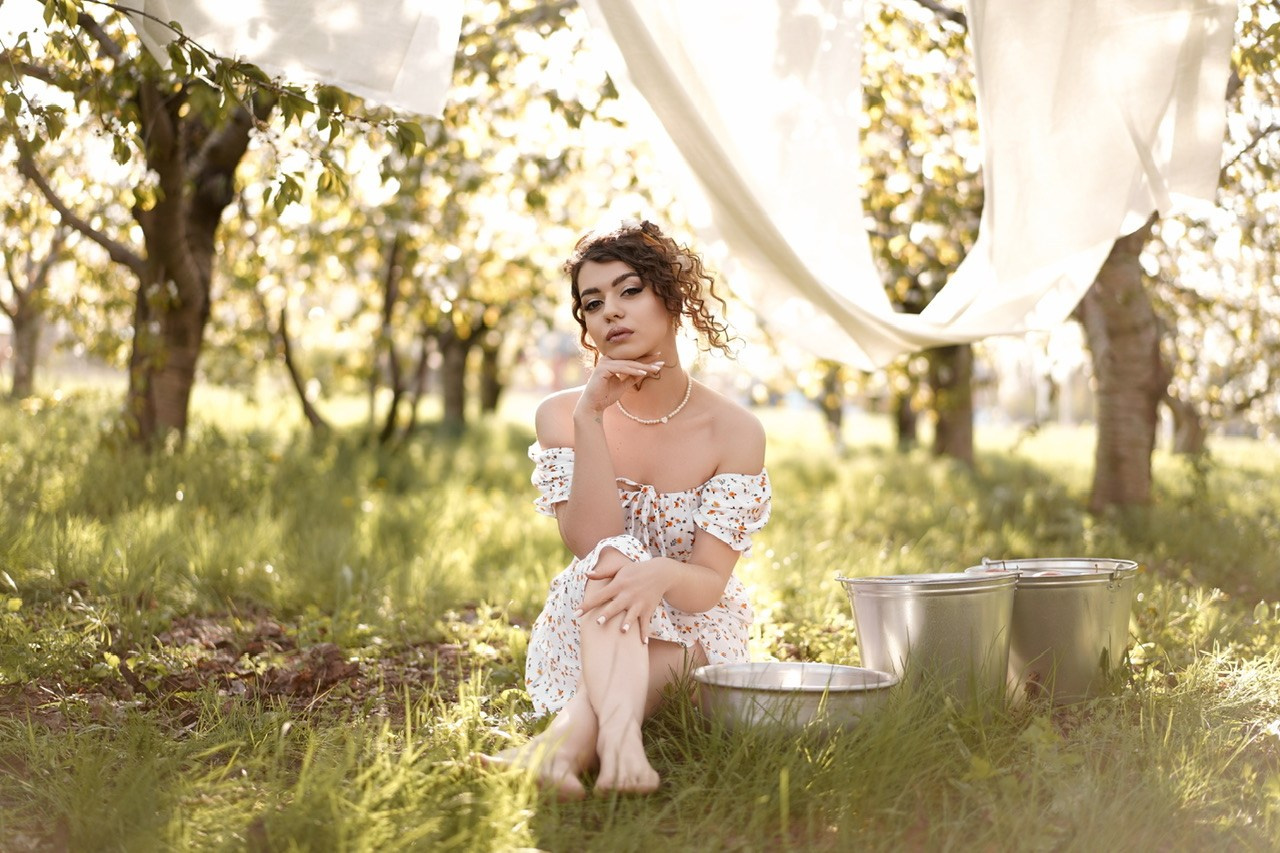 Девушка с лимонами. Свадебный фотограф в Ростове-на-Дону. Таинство Крещения и Венчания, семейные фотосессии. Алёна Чёботова