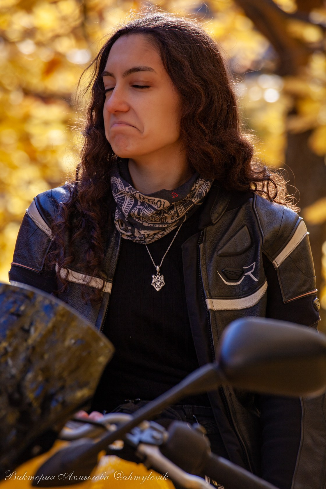 Алина Вартанова (Yamaha Diversion F 600). Виктория Ахмылова. Фотограф в Москве