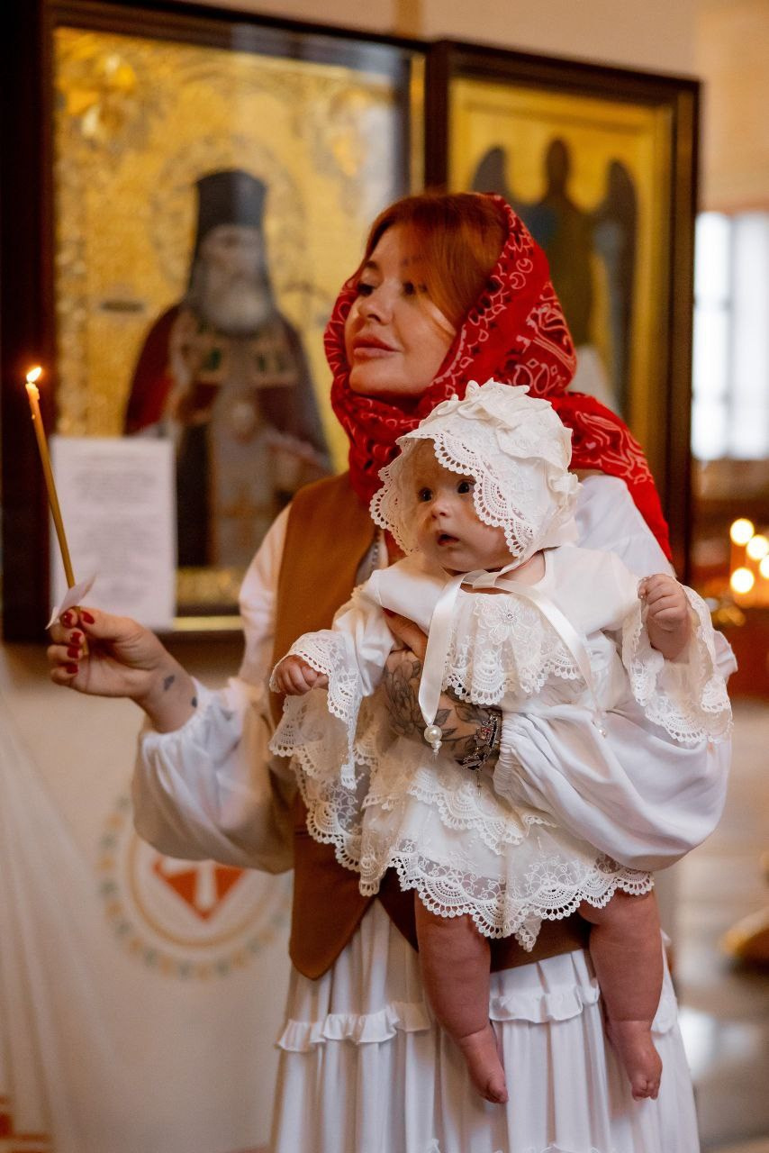 Таинство Крещения. Семейный фотограф в Москве