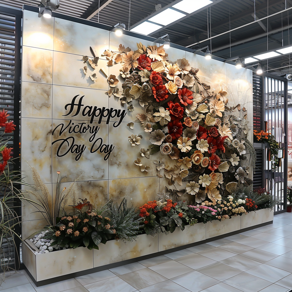 Разработка эскизов декора для тендера для праздника 9 мая. Главная