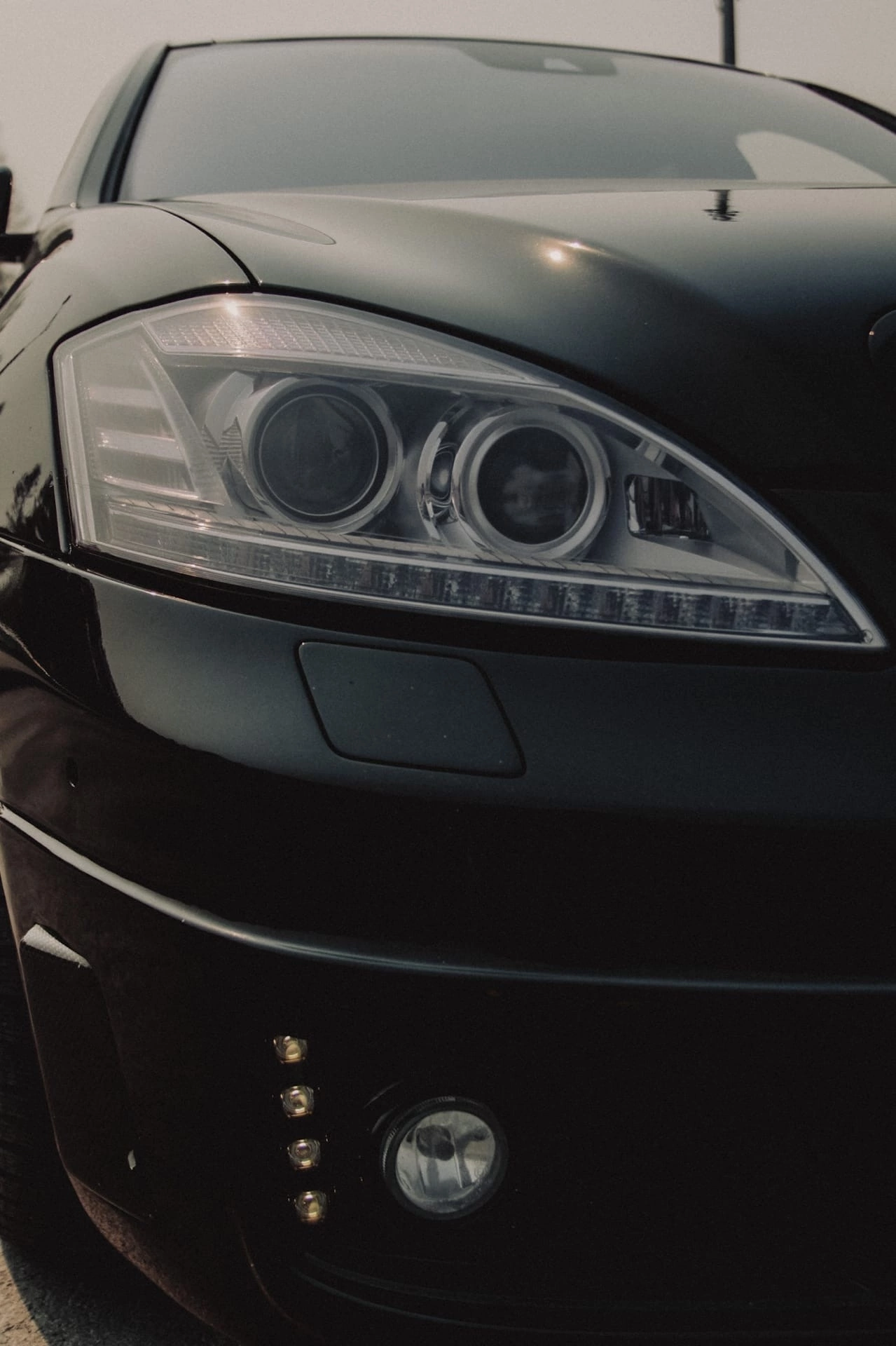 Mercedes CL500. Семейный фотограф Полина Легачева