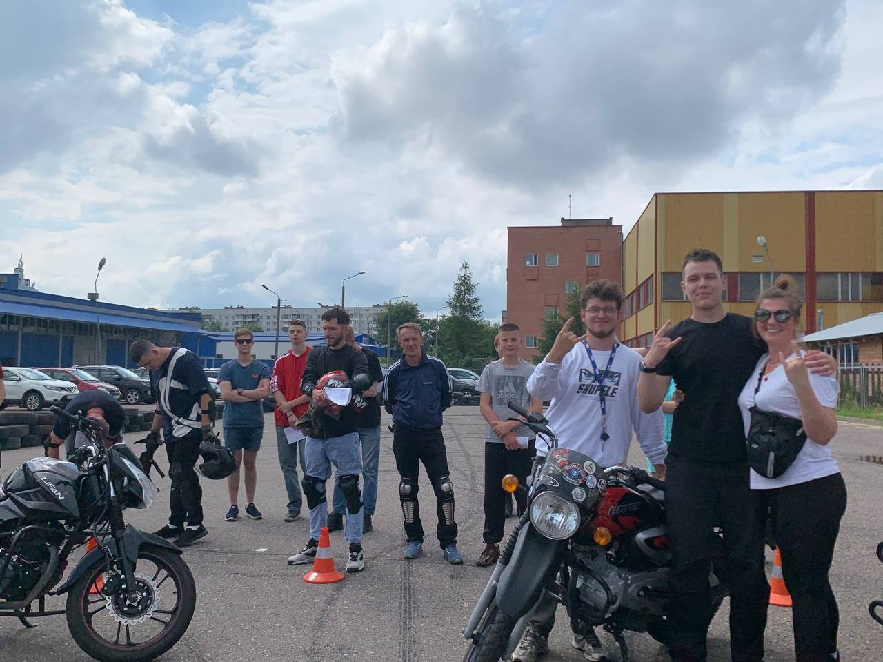 Экзамен ГАИ. МОТОШКОЛА в городе Витебске. Обучение категории А и А1