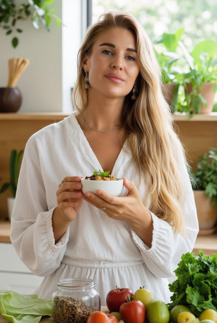 AI-фотосессия для нутрициолога. Фотосессии с помощью нейросетей от профессиональных фотографов и стилистов | Проект «AI-Photographer»