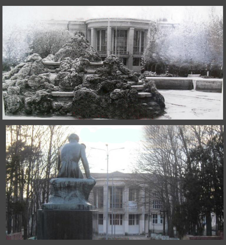 Памятник Лермонтову. Фотоальбом истории города Лермонтов