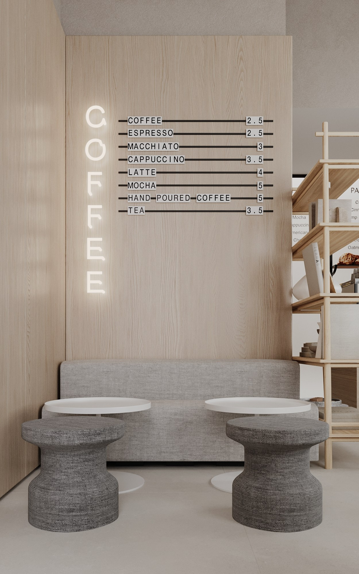 Дизайн проект кафе Скандинавия в Москве. Студия дизайна интерьера в Москве Калараш Александр