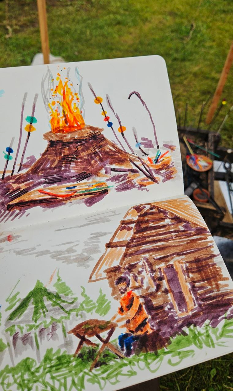 Времена и эпохи. Изостудия «Мы рисуем!» ♥ Южное Бутово, Москва