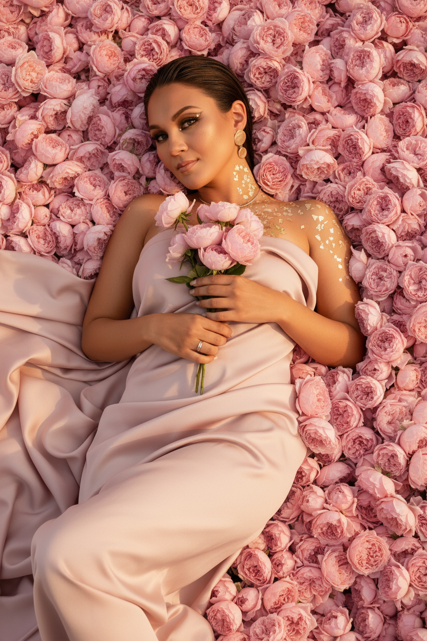 В цветах. Фотограф беременности в Екатеринбурге Илона Филатьева