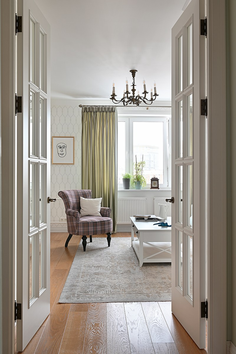 Дизайн интерьера 2-комнатной квартиры в стиле прованс в Москве. Ольга Саакян Ι Дизайн интерьера в Москве: планировка, подбор отделочных материалов, чертежи для строителей и надзор за ремонтом квартиры