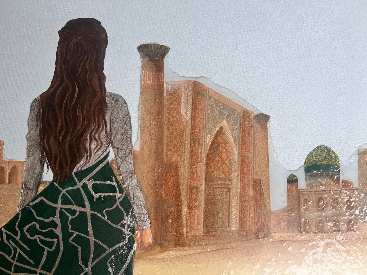 Серия «Волшебница Изумрудного Востока». Картины пейзаж