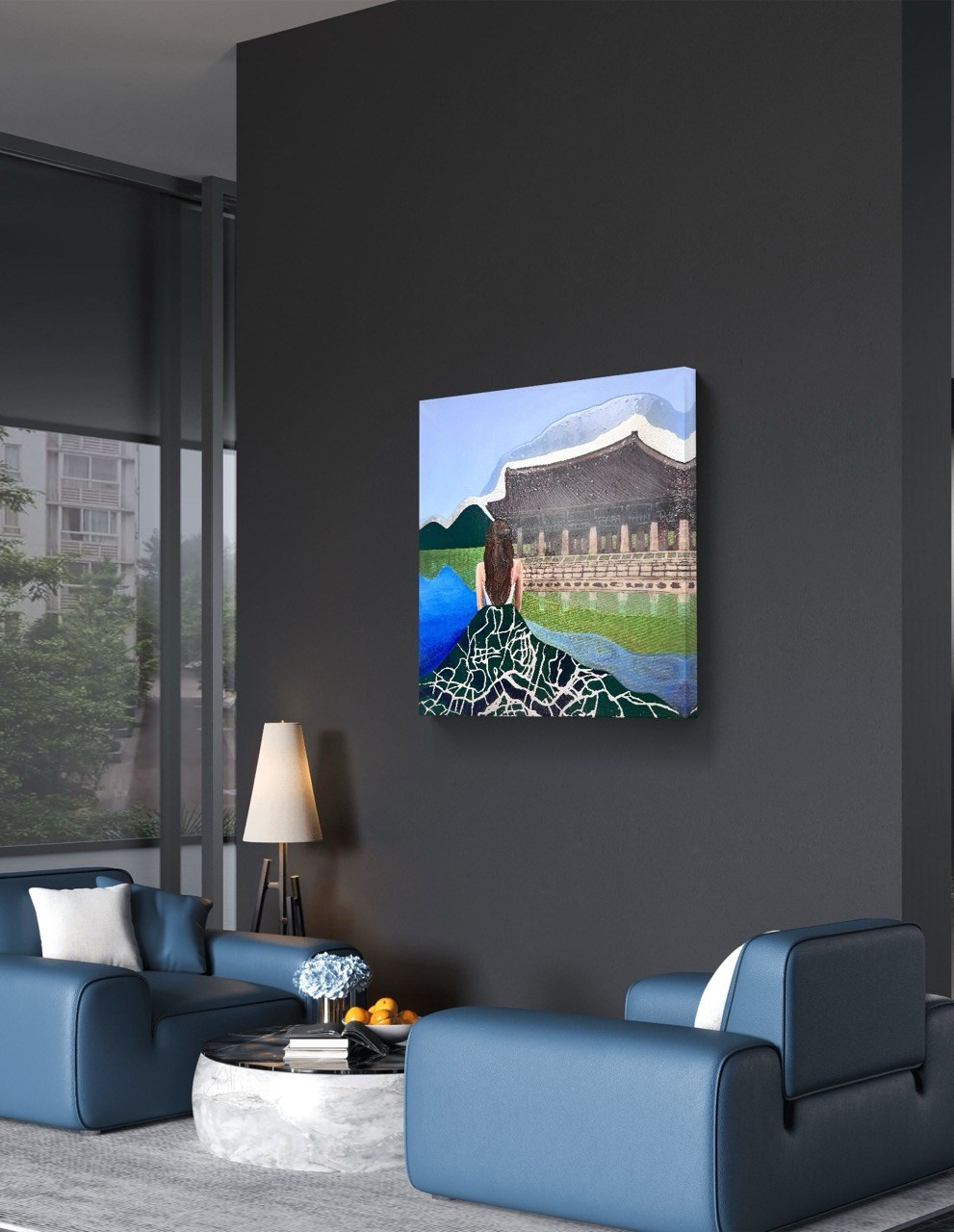 Серия «Волшебница Изумрудного Востока». Картины пейзаж