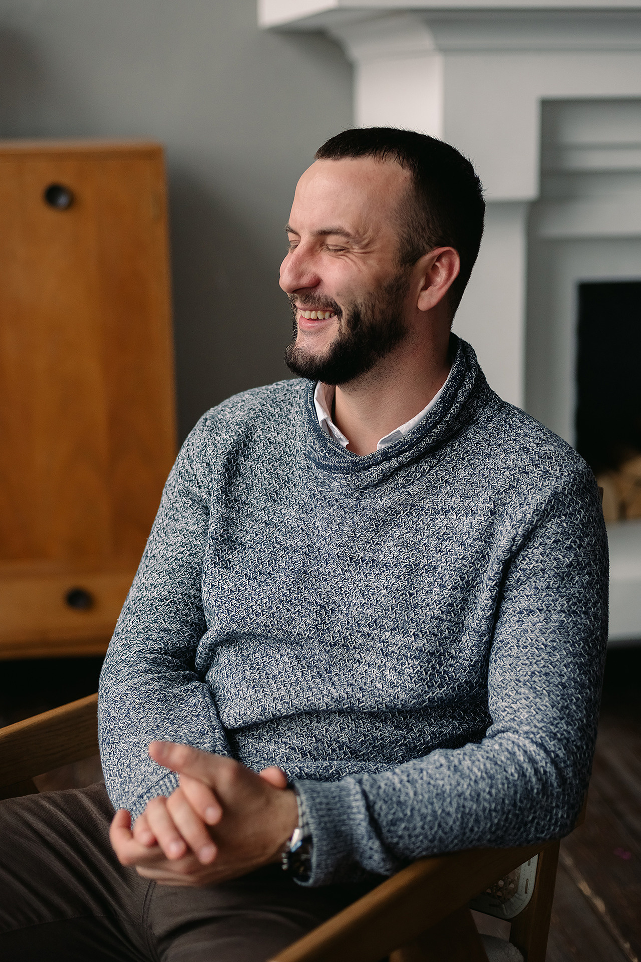 Семейная фотосессия в студии. Фотограф Юлия Кондратьева