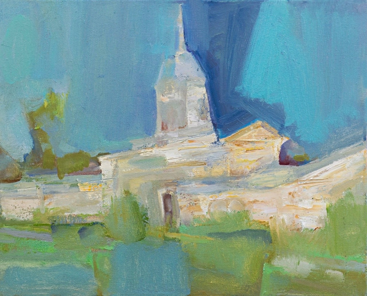 Усадьба. Художник Александр Каверин