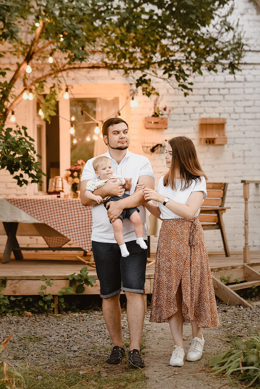 Вера, Максим и Миша. Свадебный и семейный фотограф в Ростове-на-Дону Елена Сторожок