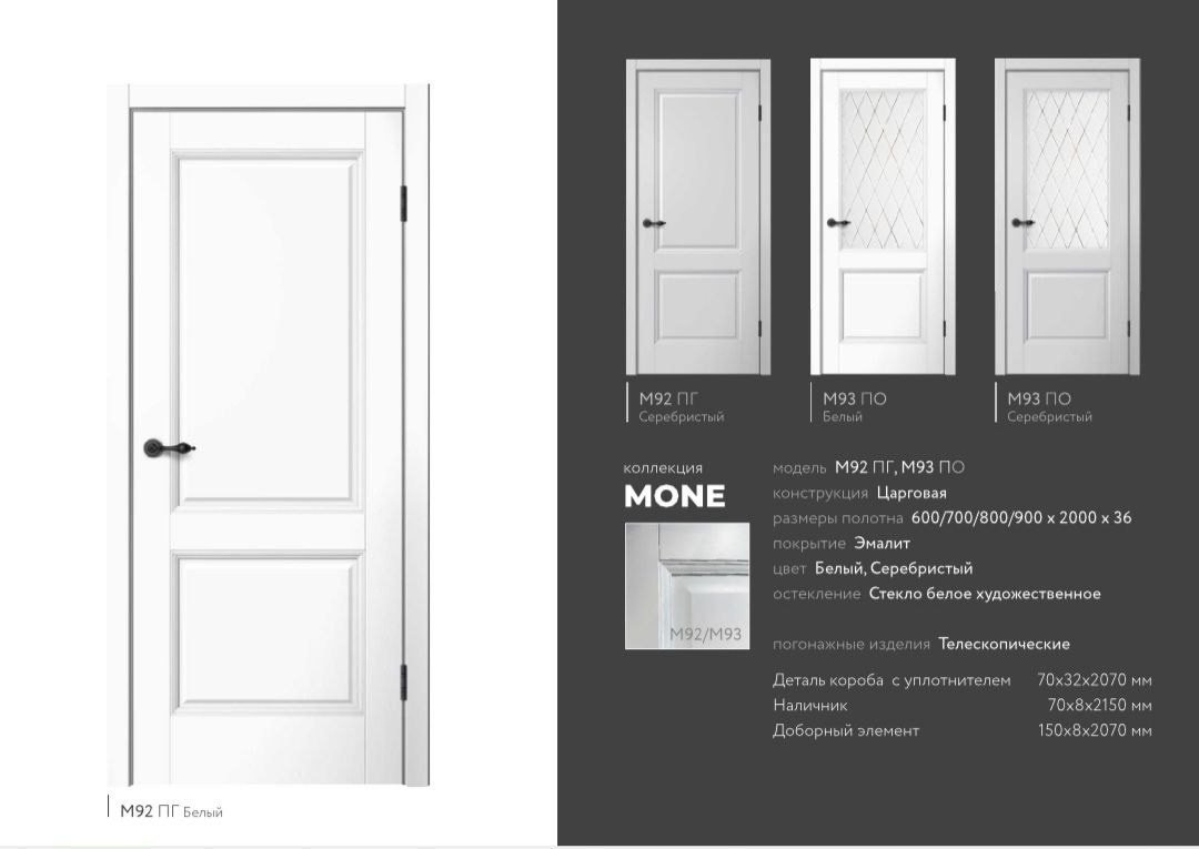 Коллекция MONE. Портфолио