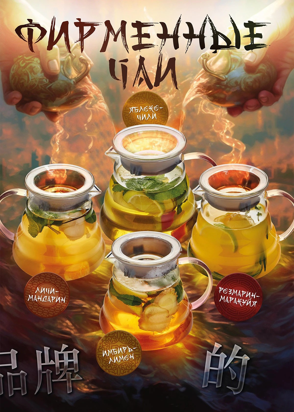 Дизайн меню и бара ОМНОМНОМ. Foodcase.pro