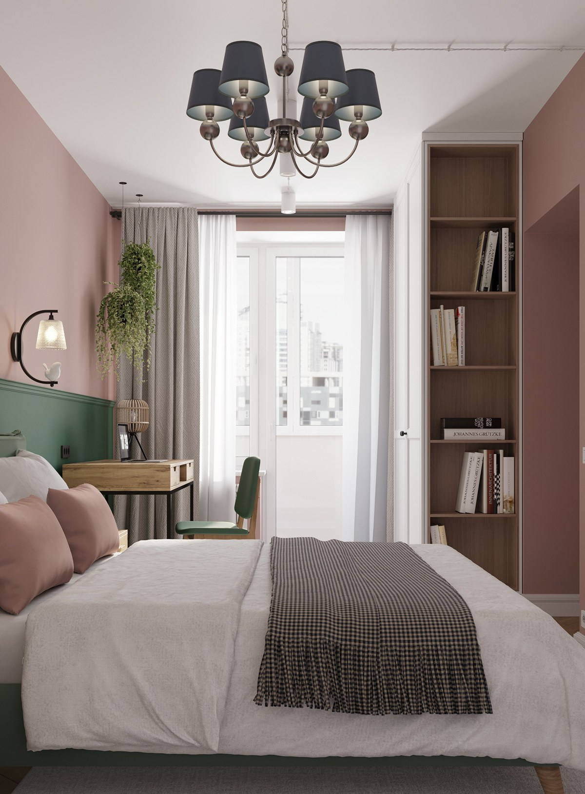 Визуализация квартиры в районе Царицыно. Москва. Заказать 3d визуализацию интерьеров — Дарья Веденёва