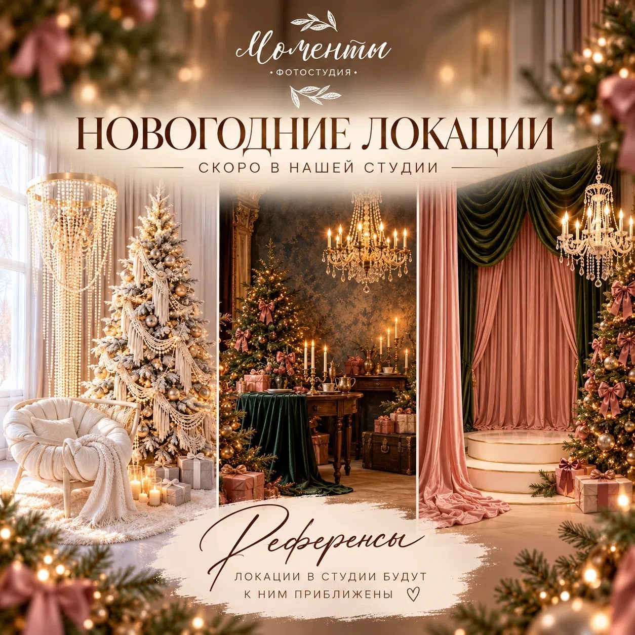 Новогодние фотостудии. Семейный фотограф в Рязани Мария Ермакова