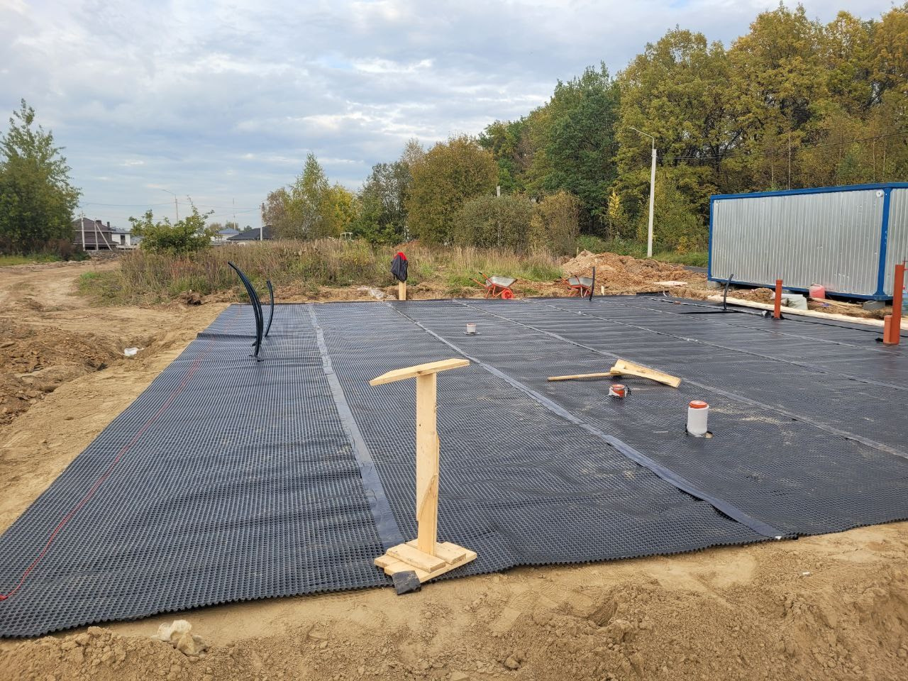 Настил мембраны