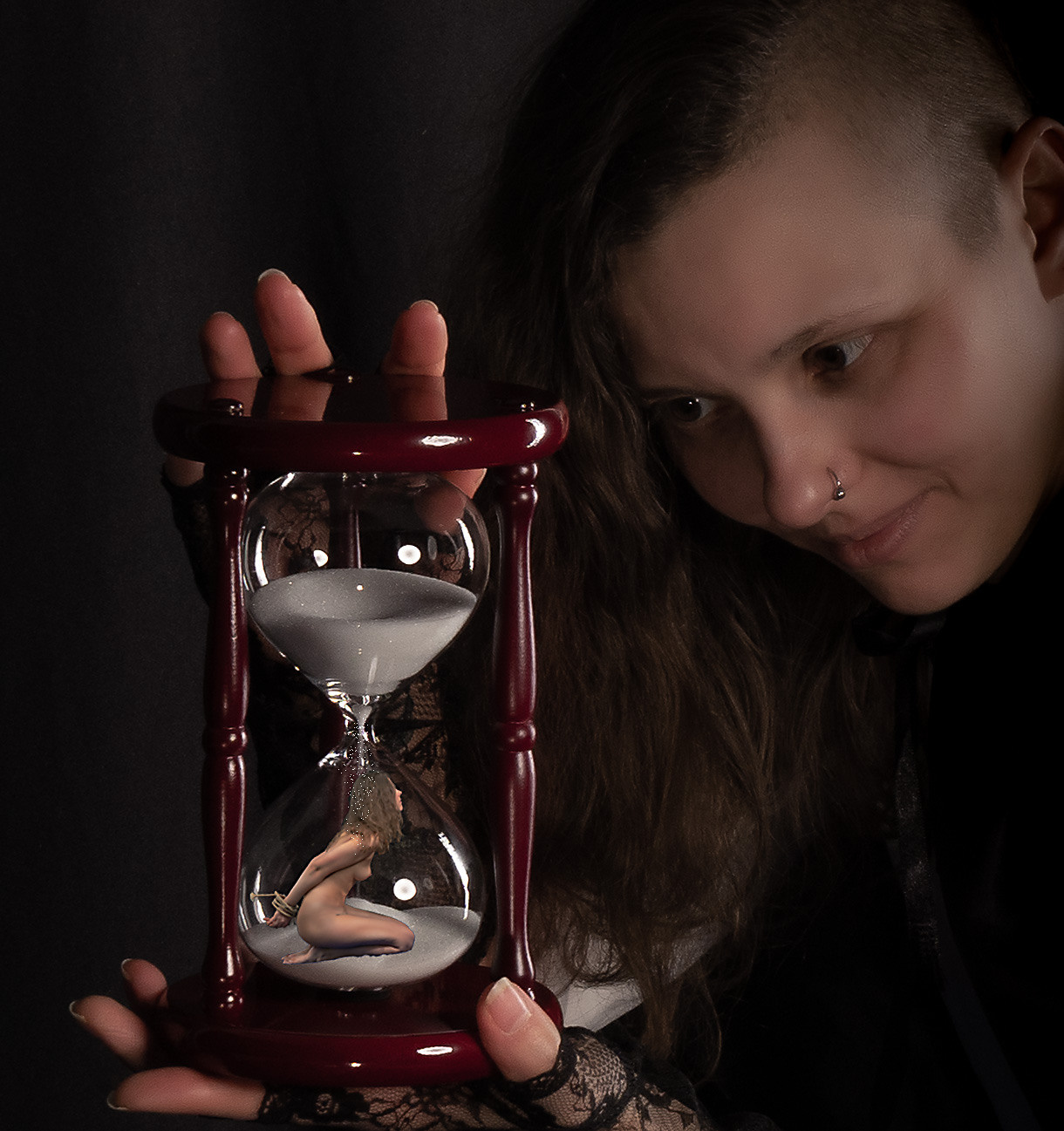 Песочные часы. Творческие сьемки