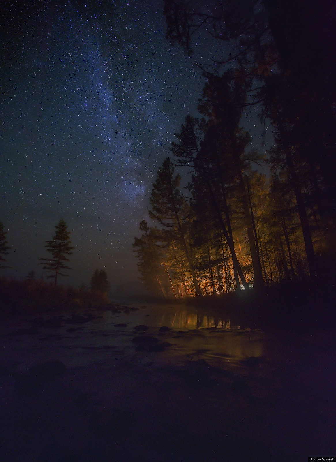 Лесные пожары в Забайкалье. Фотограф Алексей Зарецкий