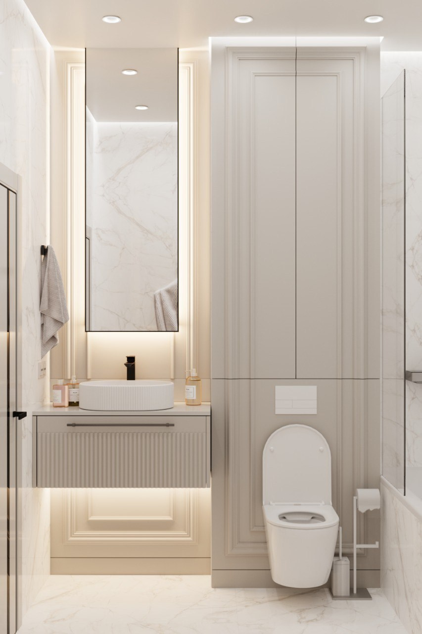 Ванная комната и санузел. Главная