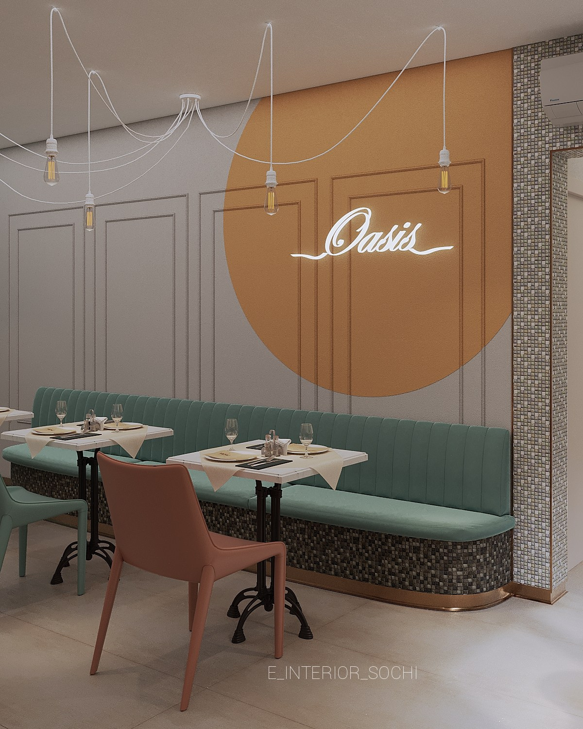 HOTEL_OASIS. Дизайн интерьера Евгения Тисленко