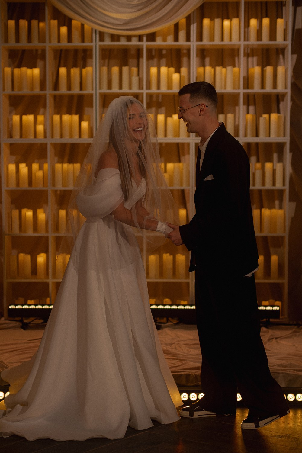 Сентиментальная свадебная фотография