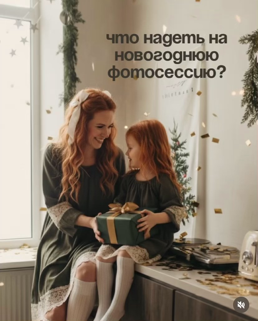 Идеи новогоднего контента. Дьячкова Мария фотограф