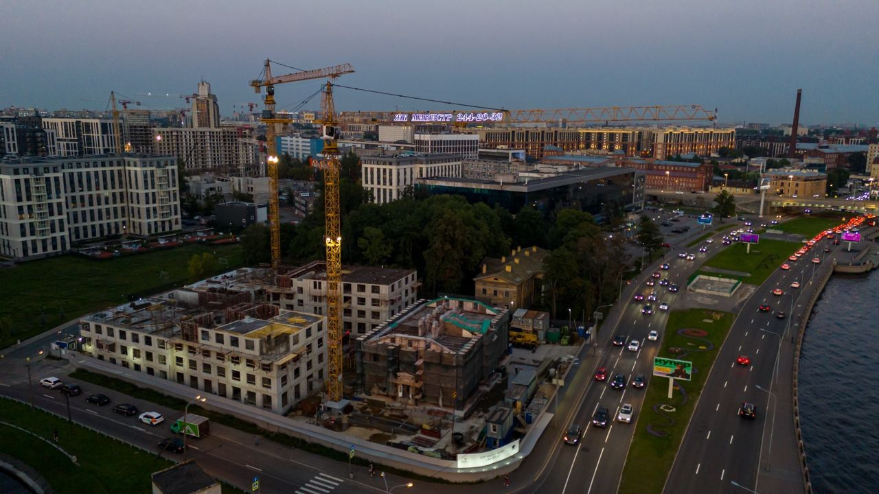 Аэросъемка / съемка с квадрокоптера. Студия визуального контента в Санкт-Петербурге и Москве