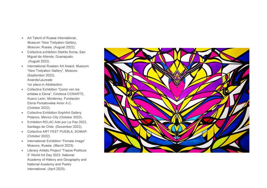 Ruth López Hernández. Галерея участников Российской Премии Искусств