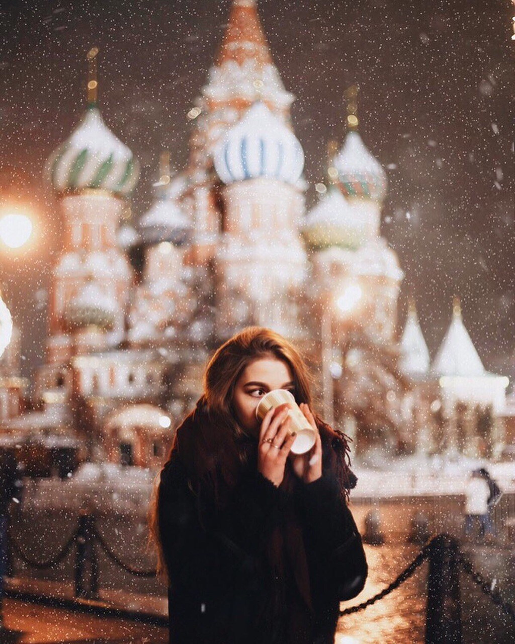 Рождество в городе. Фотограф Евгения Соул Москва