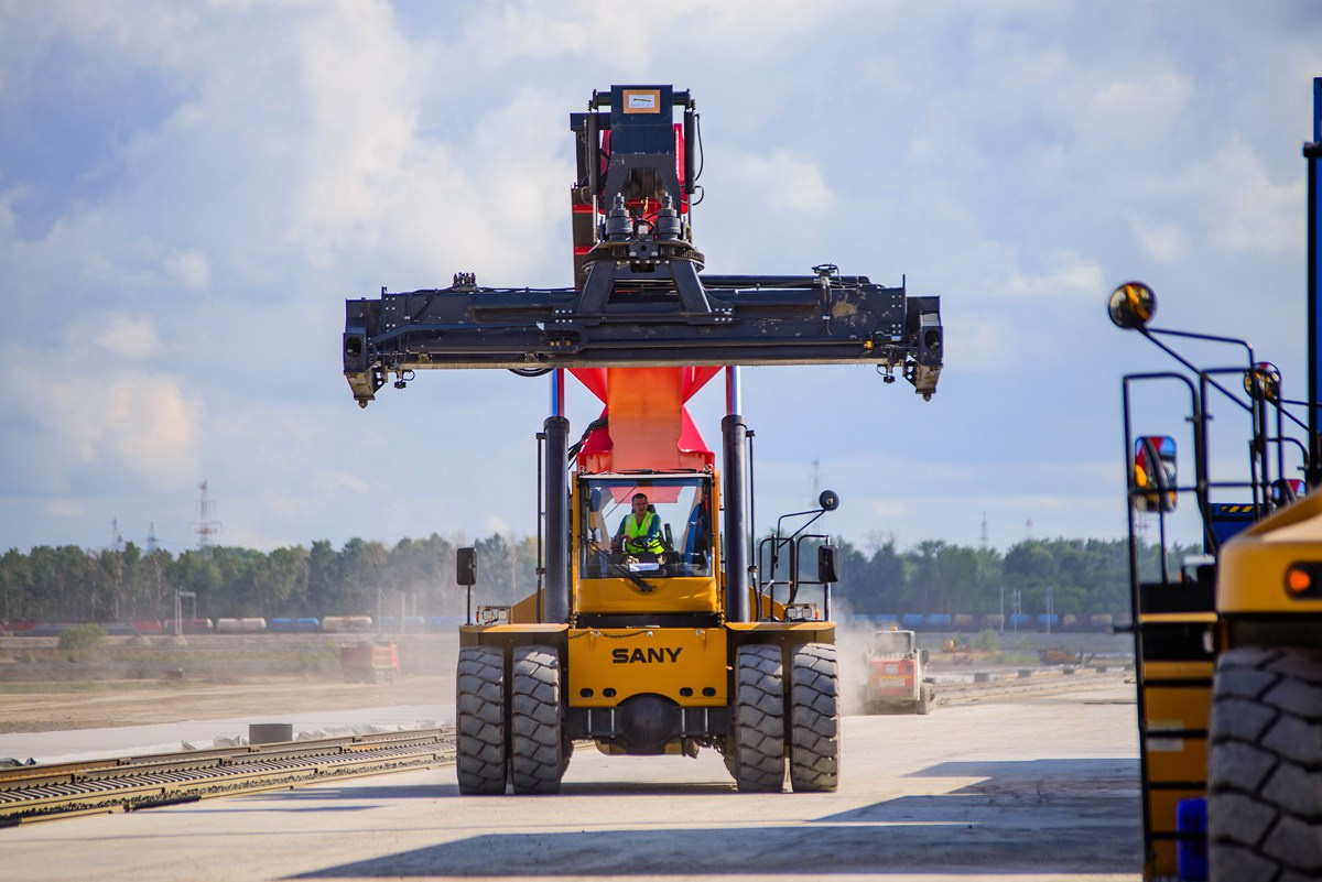 Транспортно-логистический терминал «Сибирский». Фотограф Сергей Сергеев
