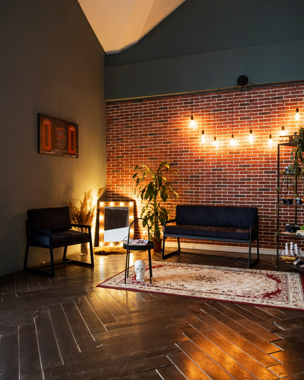 На этом фото представлен зал с интерьером фотостудии Лампово.