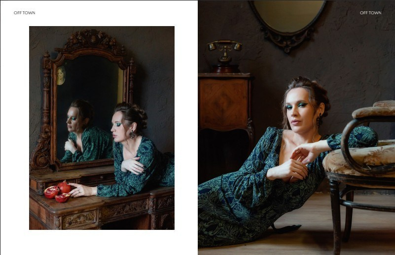 Два образа за одну студийную съемку в Санкт-Петербурге. Портретные фотосессии, контент-съемки, репортаж