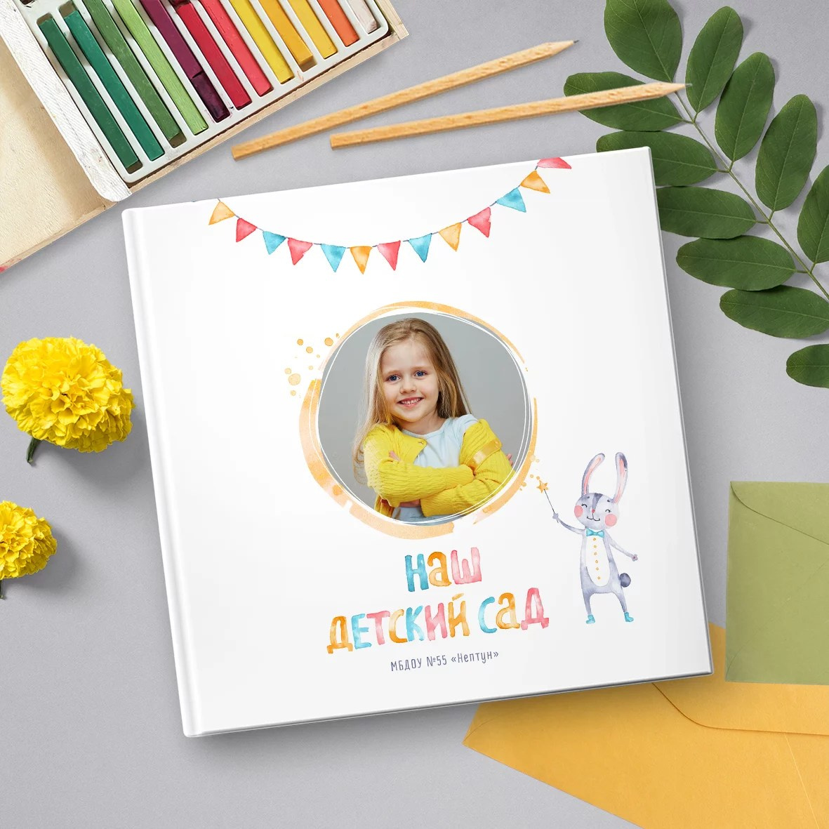 Дизайн «Зайки». Medlori fotobook Выпускные альбомы в Липецке Лариса Медведева