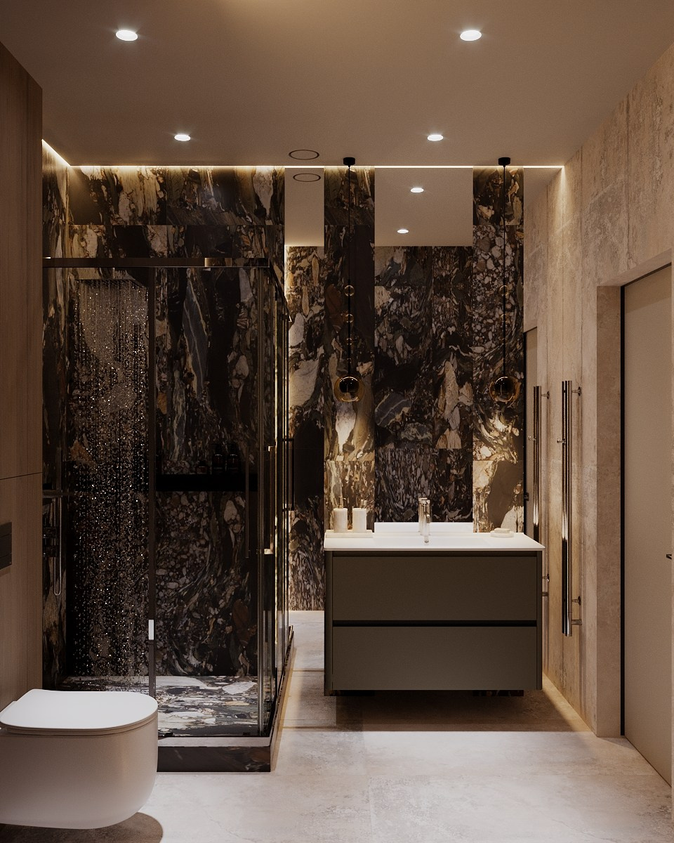 Душевая 1 этаж. Визуализатор Векшина Елена