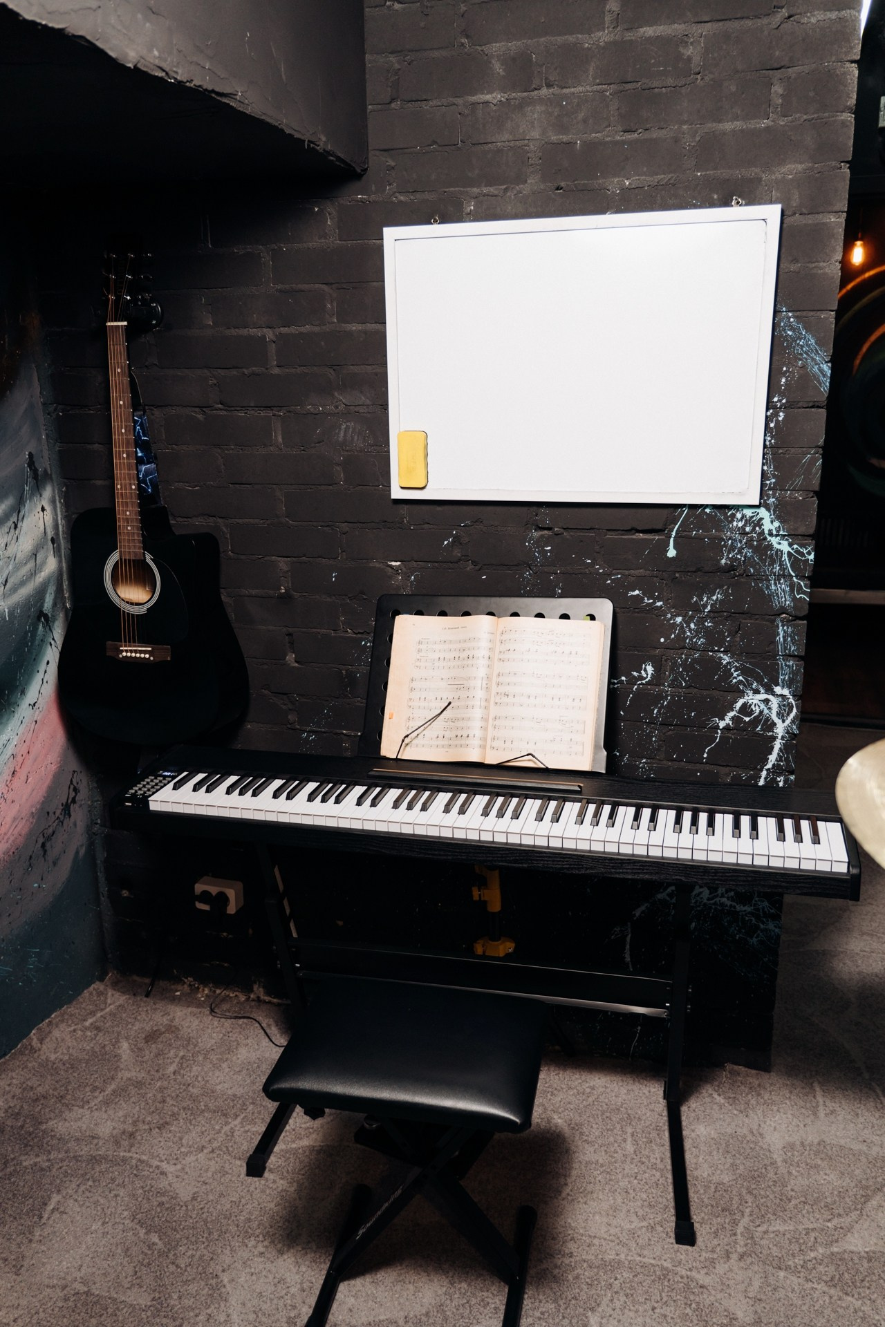 Музыкальяная студия | Интерьер. Репортажный фотограф Санкт-Петербург