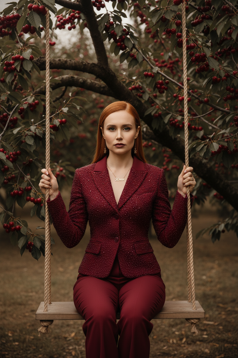 FIN Вишневый сад. Шаблоны и дизайны выпускных альбомов и фотокниг