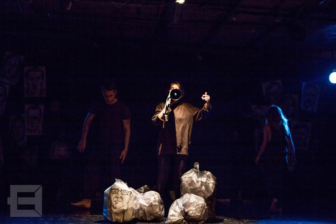 2019  actress and donor in the play “Club 27” by Maria Sapizhak, St. Petersburg. Home