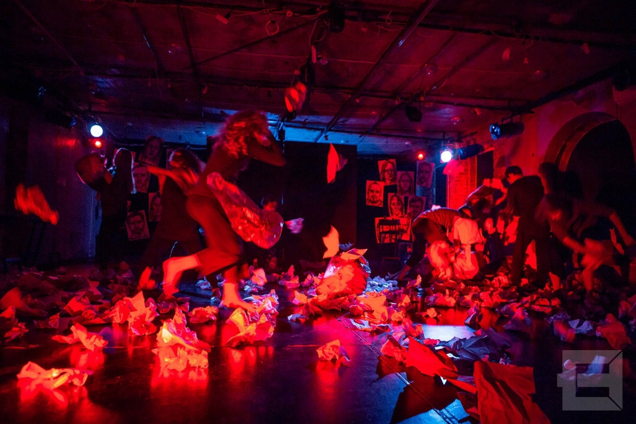 2019  actress and donor in the play “Club 27” by Maria Sapizhak, St. Petersburg. Home