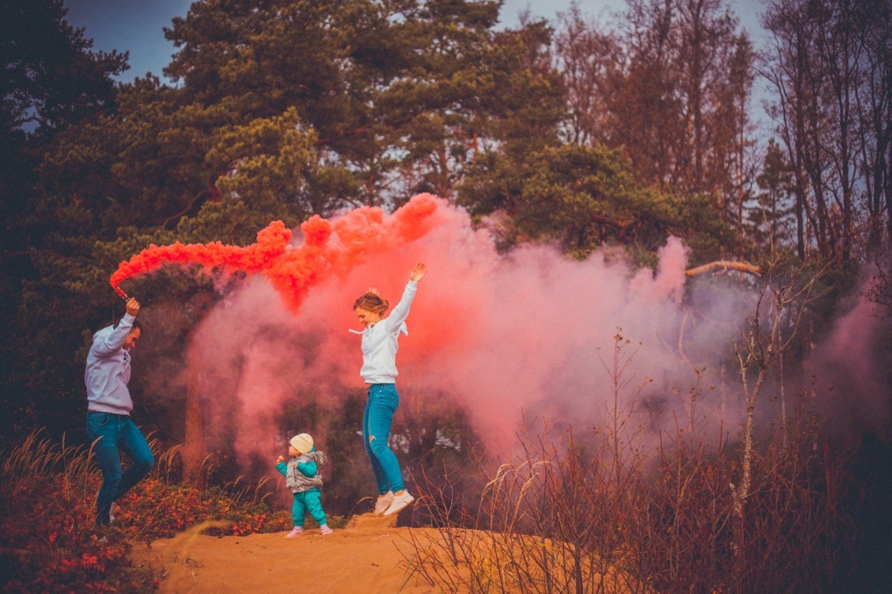 Яна, Рома и Алиса. Фотограф Александра Степанова