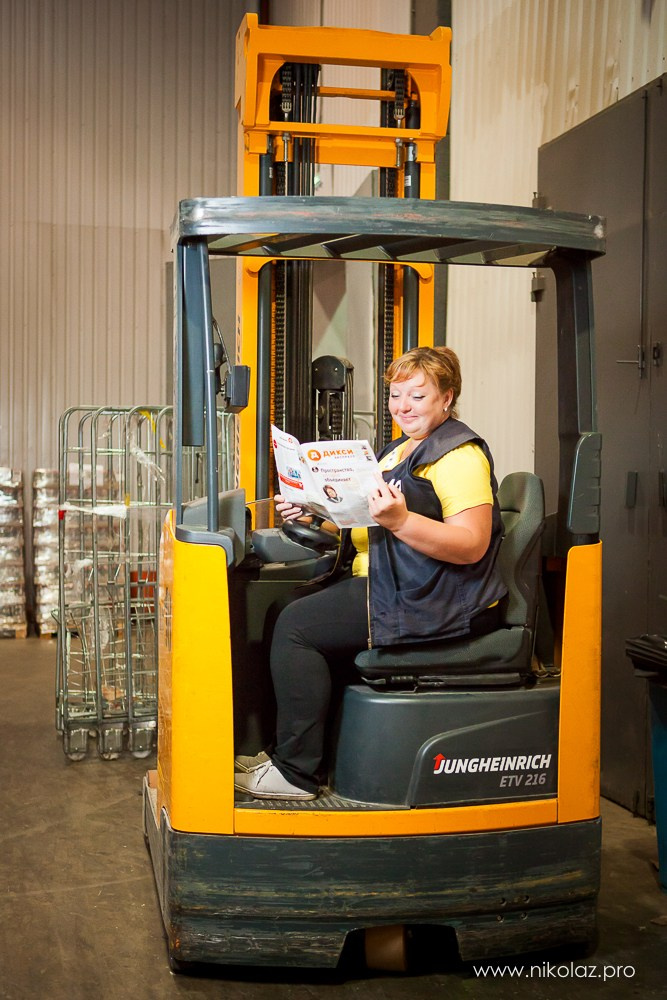 ДИКСИ склад. Видеооператор/Фотограф Николай Завьялов